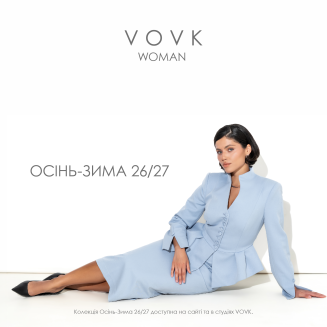 VOVK представляет новую коллекцию VOVK WOMAN AW 26/27 - kiev.karavan.com.ua