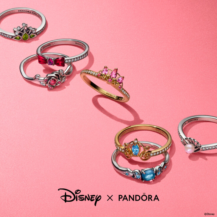 Не всі принцеси носять корони. Деякі вибирають каблучки Disney x Pandora - dnipro.karavan.com.ua