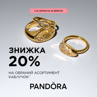 Пришло время выбрать идеальное кольцо Pandora! - kiev.karavan.com.ua