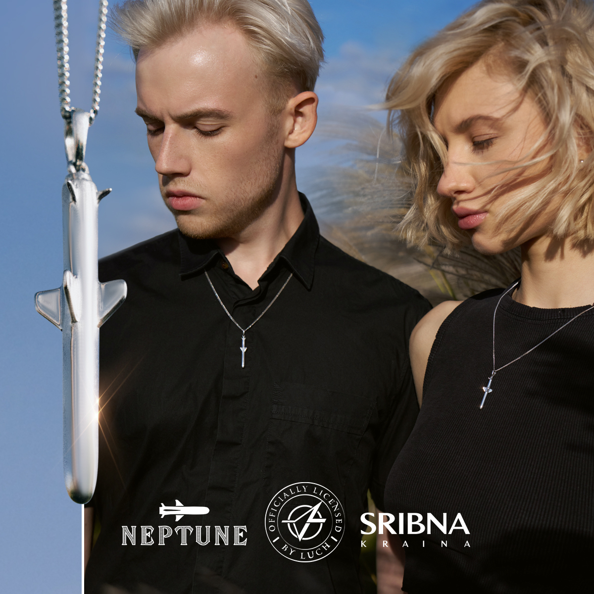 Срібна підвіска-ракета NEPTUNE від SRIBNA KRAINA - kiev.karavan.com.ua